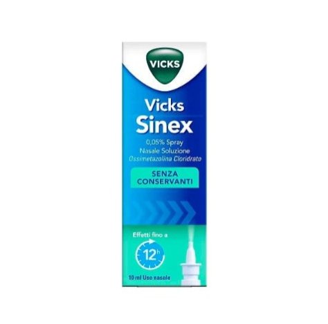VICKS SINEX SPRAY NASALE 0,5% - SENZA CONSERVANTI 