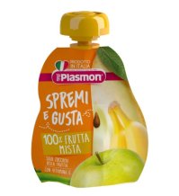 PLASMON SPREMI E GUSTA -  FRUTTA DA BERE FRUTTA MISTA 100 % ,100 GR 