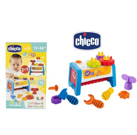 CHICCO - CASSETTA DEGLI ATTREZZI 2IN1 , 12-36 MESI 