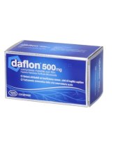 Daflon 120 Compresse Rivestite 500mg - Integratore per Insufficienza Venosa