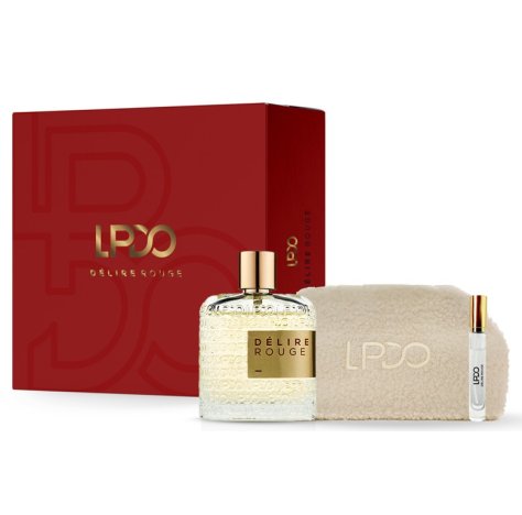 LPDO CONFEZIONE DELIRE ROUGE - PROFUMO 100ML + MINI PROFUMO 10ML + POCHETTE LPDO CONFEZIONE DELIRE ROUGE - PROFUMO 100ML + MINI PROFUMO 10ML + POCHETTE