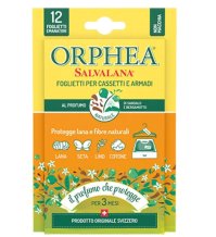 Salvalana Foglietti Sandalo E Bergamotto Orphea 12 Foglietti Emanatori