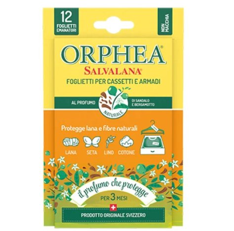 Salvalana Foglietti Sandalo E Bergamotto Orphea 12 Foglietti Emanatori