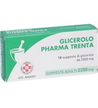  Glicerolo 18 Supposte Adulti - Lassativi