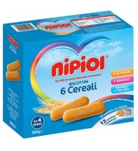 NIPIOL - BISCOTTI 6 CEREALI 4+ MESI ( 800GR )