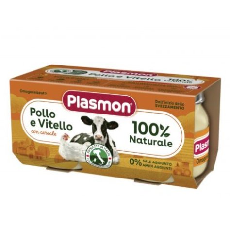 PLASMON - OMOGENIZZATO POLLO VITELLO , 2X80 GR PLASMON - OMOGENIZZATO POLLO VITELLO , 2X80 GR