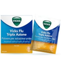 Vicks Flu Tripla A*os Polv10bs