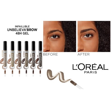 L'OREALPARIS - MATITA SOPRACCIGLIA UNBIELEVA BROW MICRO TATOUAGE ,  109 Ebony