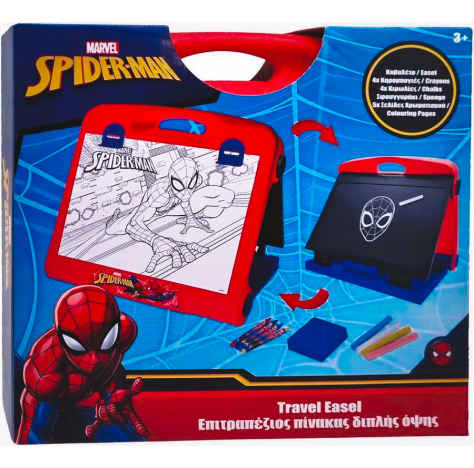 SPIDERMAN LAVAGNA 2IN1 PORTATILE