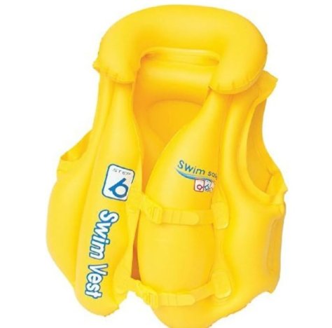 GIUBBOTTO SALVAGENTE GONFIABILE PER BAMBINO - 51X46 CM GIUBBOTTO SALVAGENTE GONFIABILE PER BAMBINO - 51X46 CM
