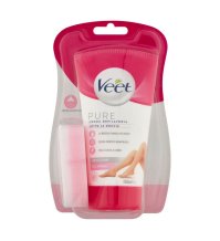 VEET PURE - CREMA DEPILATORIA SOTTO LA DOCCIA + SPUGNETTA 150 ML 