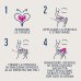 VEET EXPERT - STRISCE DEPILATORIE , PELLI SENSIBILI ( 12 pezzi + 2 salviettine post epilazine)