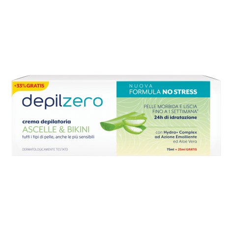 DEPILZERO - CREMA DEPILATORIA ASCELLE&BIKINI 24H IDRATAZIONE 