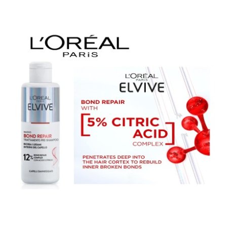  L'OREAL PARIS ELVIVE Trattamento Pre-Shampoo Bond Repair per Riparazione dei Capelli