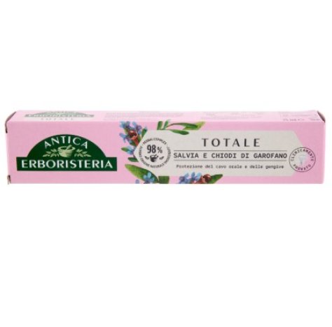 Antica Erboristeria - Dentifricio Totale con Azione Antibatterica,  Gusto Salvia e chiodi di garofano 