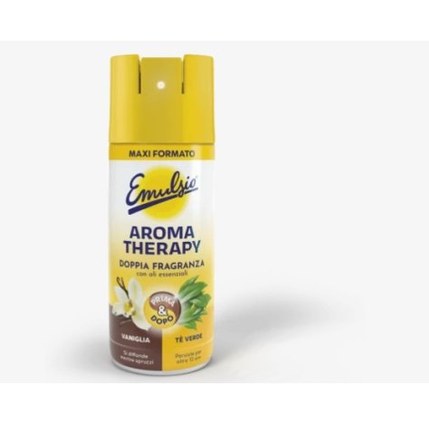 EMULSIO - SPRAY AMBIENTE MULTIUSO AROMA THERAPY , VANIGLIA & TÈ VERDE