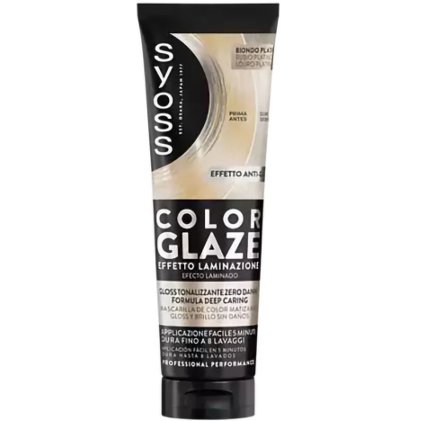SYOSS by Palette  COLOR GLAZE CON EFFETTO LAMINAZIONE BIONDO PLATINO 130ML PROFESSIONAL
