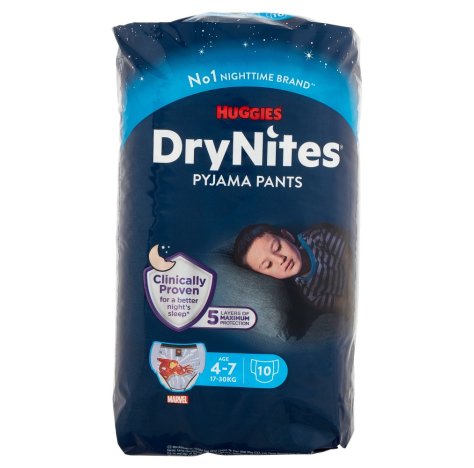 KIMBERLY CLARK ITALIA Huggies drynites boy 17-30kg 10 pezzi