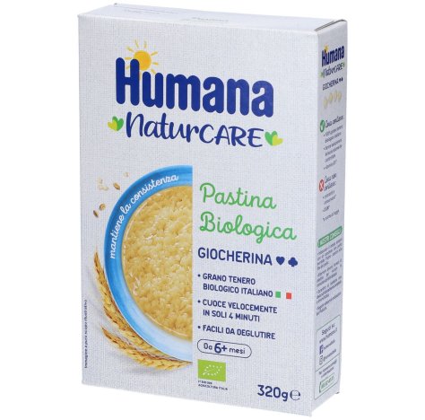 HUMANA NATURCARE - PASTINA BIOLOGICA GIOCHERINA ( DA 6+ MESI) , 320 GR 
