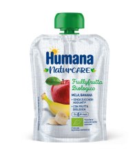 HUMANA NATURCARE - FRULLY FRUTTA BIOLOGICO , MELA BANANA  ( 6+ MESI) 