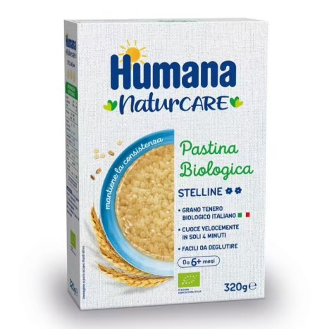HUMANA NATURCARE - PASTINA BIOLOGICA STELLINE ( DA 6+ MESI) , 320 GR 