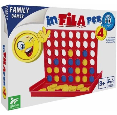 GLOBO FAMILY GAMES - IN FILA PER 4