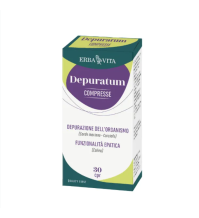 Erba Vita Depuratum Integratore per Depurazione 30 Compresse