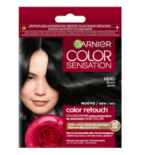 Garnier Color Sensation Color Retouch Nero - Ritocco Radici e Lunghezze in 10 Minuti