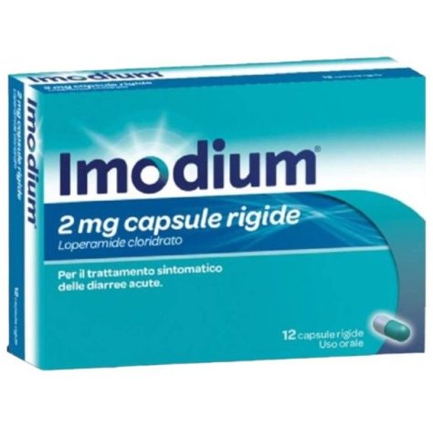 Imodium - 2 Mg Confezione 12 Capsule Rigide