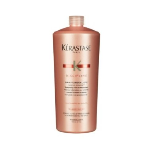 Kerastase Shampoo Discipline Bain Fluidealiste 1000ml - per Capelli Indisciplinati, Crespi