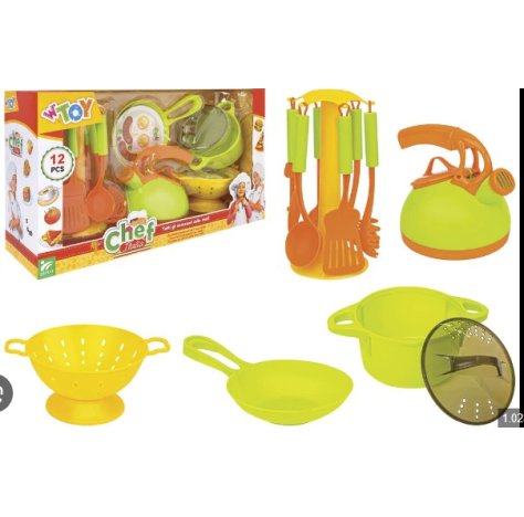 WTOY - KIT DA CUCINA 12 PEZZI 