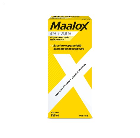 MAALOX 4% + 3,5% sospensione orale aroma menta