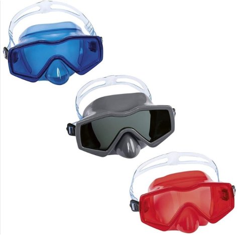 MASCHERA MARE ADULTO +14ANNI - COLORI ASSORTITI 
