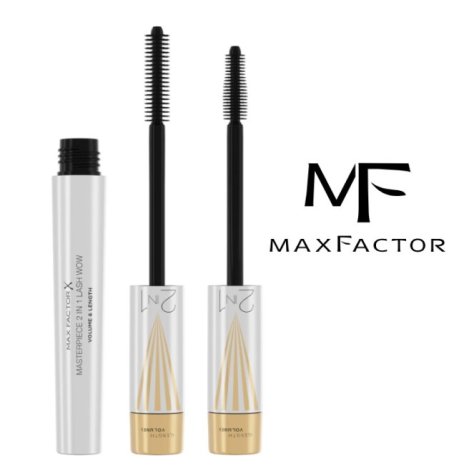 MAX FACTOR - MASTERPIECE MASCARA 2IN1 VOLUME E LUNGHEZZA 