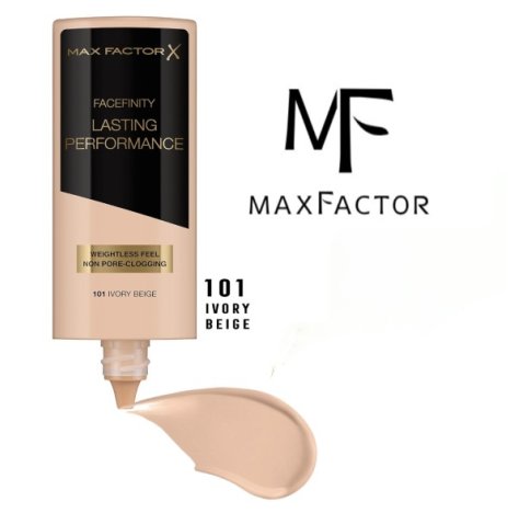 MAX FACTOR - FONDOTINTA LASTING PERFOMANCE ,  101 Ivory Beige 
