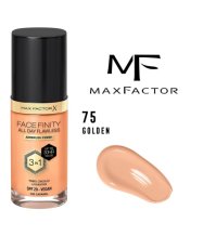 MAX FACTOR - FONDOTINTA LUQUIDO FACE FINITY , 75 Golden 