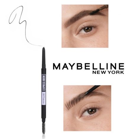 MAYBELLINE NEW YORK - MATITA SOPRACCIGLIA EXPRESS BROWN ULTRASLIM -006 Black Brown 