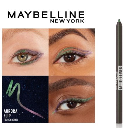 MAYBELLINE NEW YORK - MATITA OCCHI GEL PENCIL TATTO LINER , 823 Aurora Flip