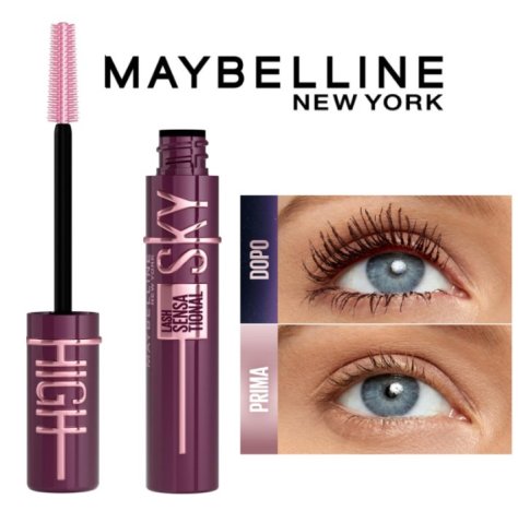 MAYBELLINE NEW YORK - MASCARA ALLUNGANTE VOLUMIZZANTE , Lash Sensational -  Burgundy Haze