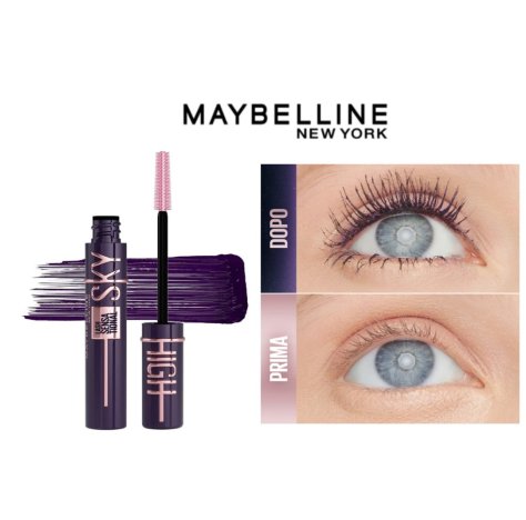 MAYBELLINE NEW YORK - MASCARA ALLUNGANTE VOLUMIZZANTE , Lash Sensational - Plum Twilight