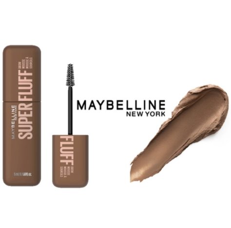 MAYBELLINE NEW YORK - GEL SOPRACCIGLIA SUPERFLUFF MOUSSE ,Soft Brown