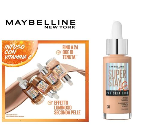 MAYBELLINE NEW YORK- FONDOTINTA SIERO SUPERSTAY SKIN 24H , 30 