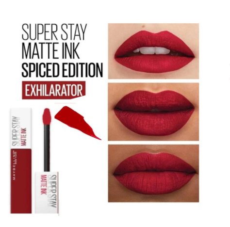 MAYBELLINE NEW YORK - ROSSETTO LIQUIDO SUPERSTAU MATTE INK , Exhilarator 340