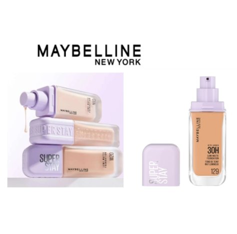 MAYBELLINE NEW YORK - FONDOTINTA LUMI MATTE SUPERSTAY 30H , 129