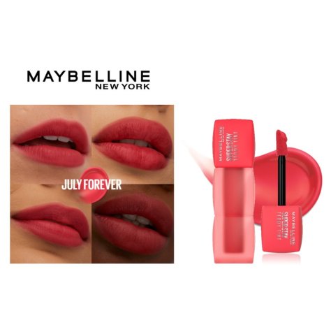 MAYBELLINE NEW YORK - TINTA LABBRA SUPER STAY TEDDY, 35 July Forever