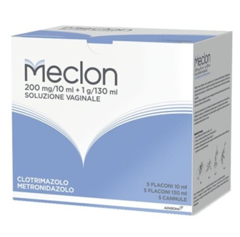ALFASIGMA Spa Meclon soluzione vaginale 5 flaconi
