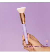 NEJHA - PENNELLO PROFESSIONALE MAKE-UP FONDOTINTA  , Round Foundation Brush 02 