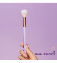 NEJHA - PENNELLO PROFESSIONALE MAKE-UP VISO , Blush & Highlighter Brush 03