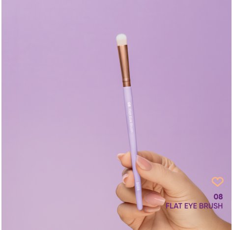 NEJHA - PENNELLO PROFESSIONALE OCCHI PIATTO , Flat Eye Brush 08 