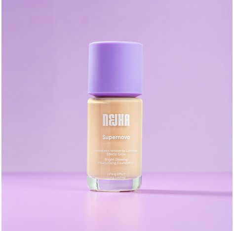 NEJHA - SUPERNOVA FONDOTINTA IDRATANTE LUMINOSO EFFETTO GLOW , C04 Almond
